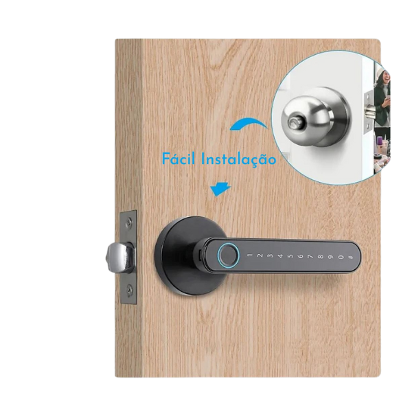Fechadura Inteligente Bluetooth Multifunções